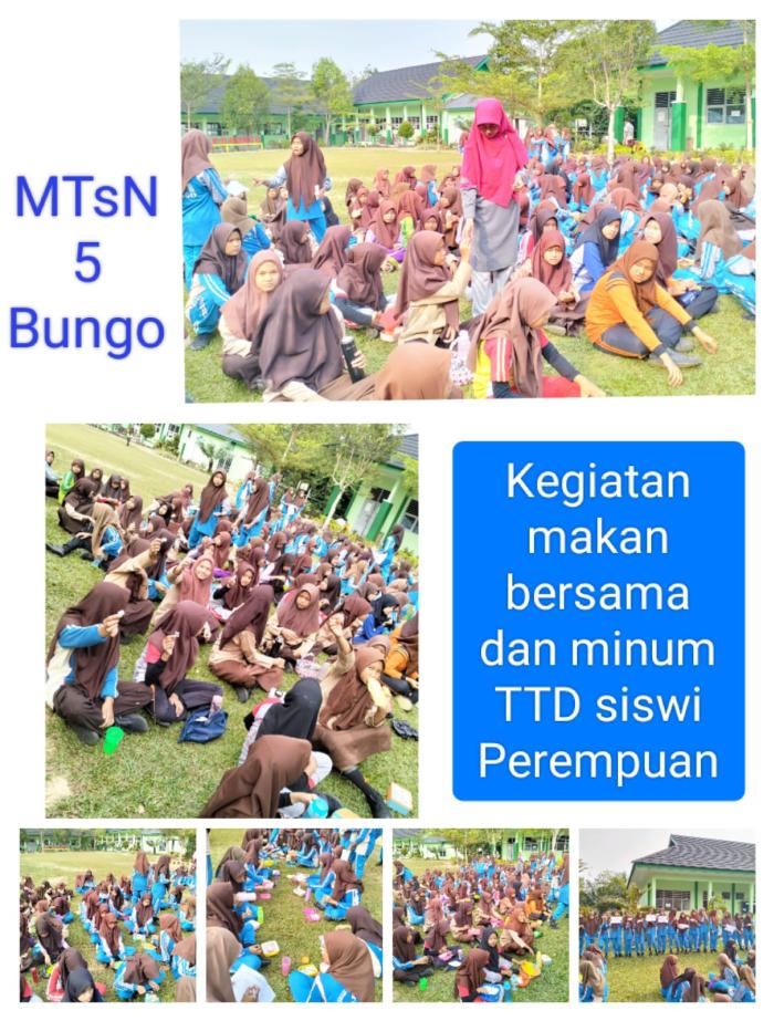 Pemberian Tablet Tambah Darah (TTD) untuk Remaja Putri Di Sekolah