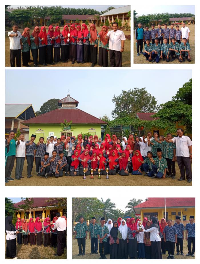 Semarak HUT RI ke-74, MTs N 5 Bungo Bawa Pulang Empat Piala 