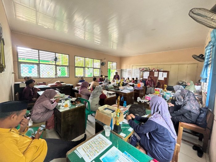MTsN 5 Gelar Rapat bahas PMBM, Ujian Kenaikan Kelas dan Perpisahan kelas IX