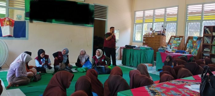 Puskesmas Gelar Pemeriksaan Kesehatan Gratis di MTsN 5 Bungo